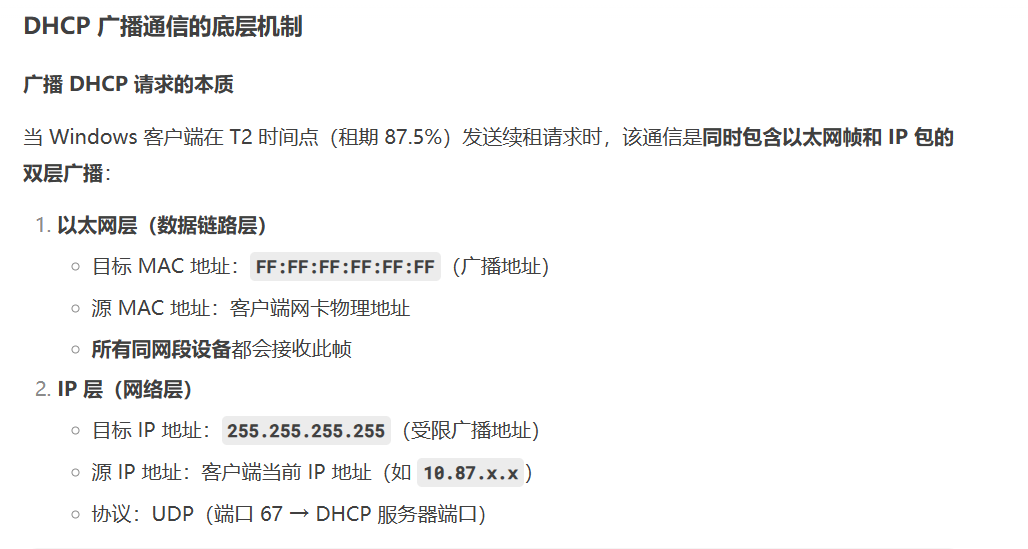 DHCP Packet